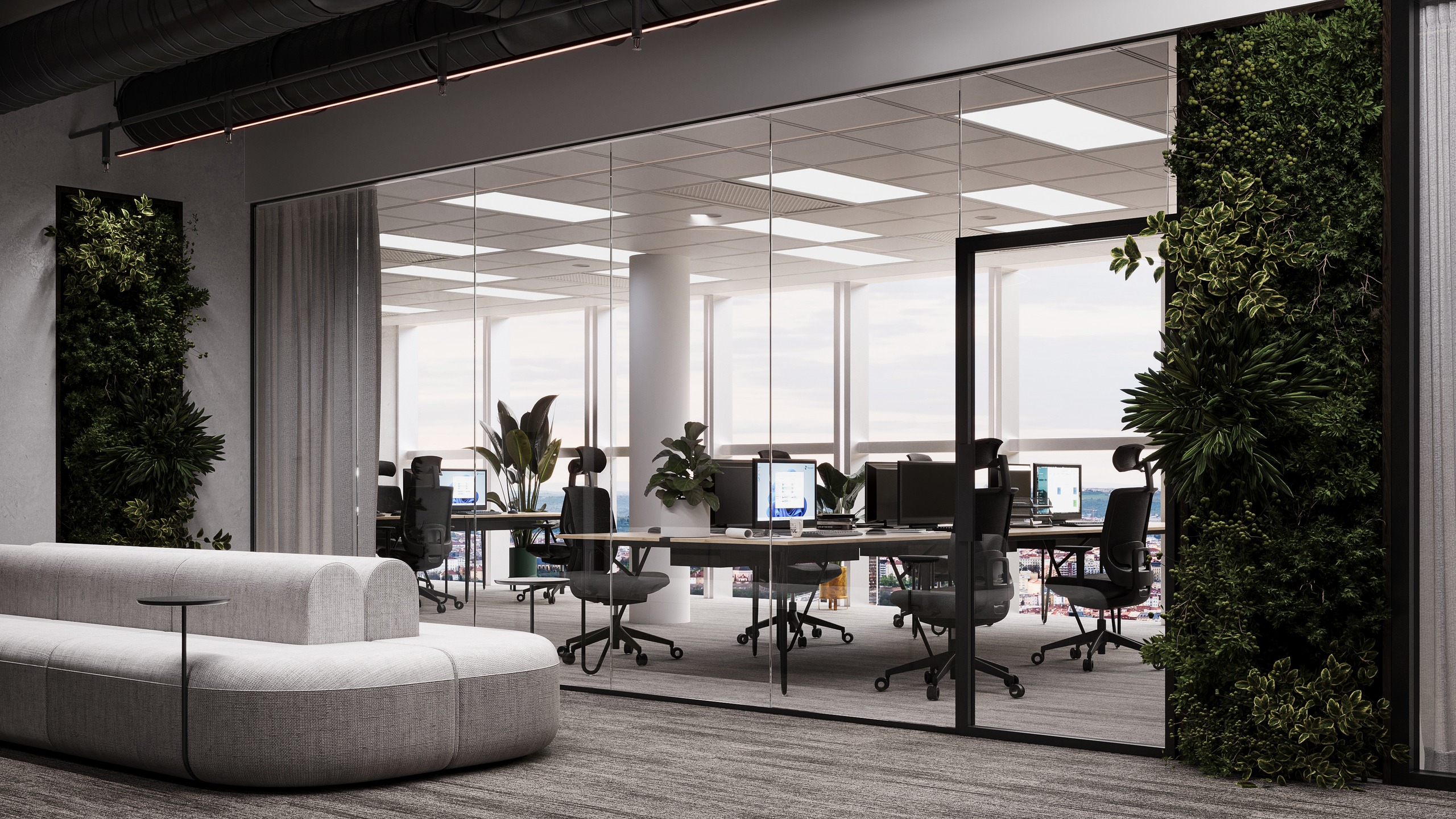 Retail and office space visualization 01
