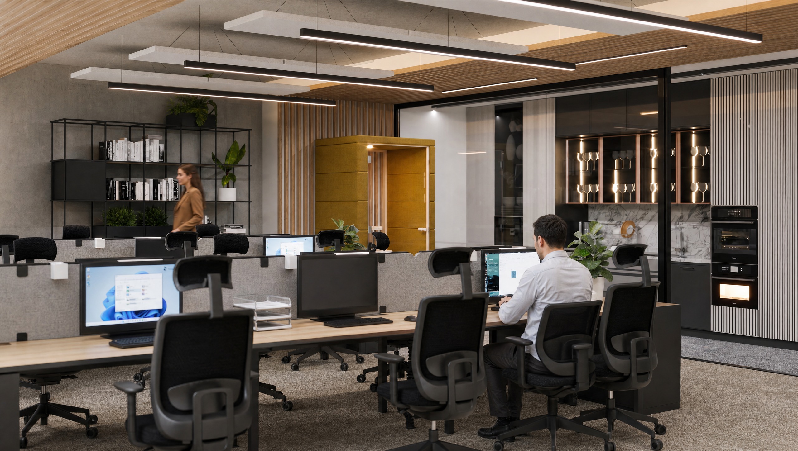 Retail and office space visualization 03