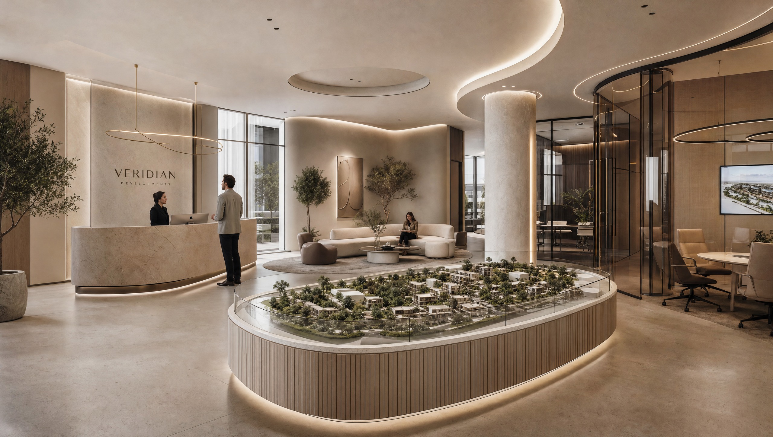 Retail and office space visualization 06