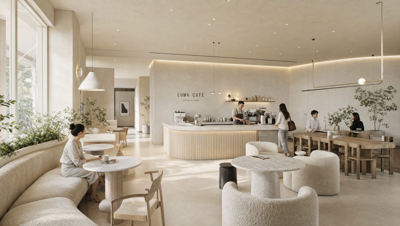 Retail and office space visualization 08