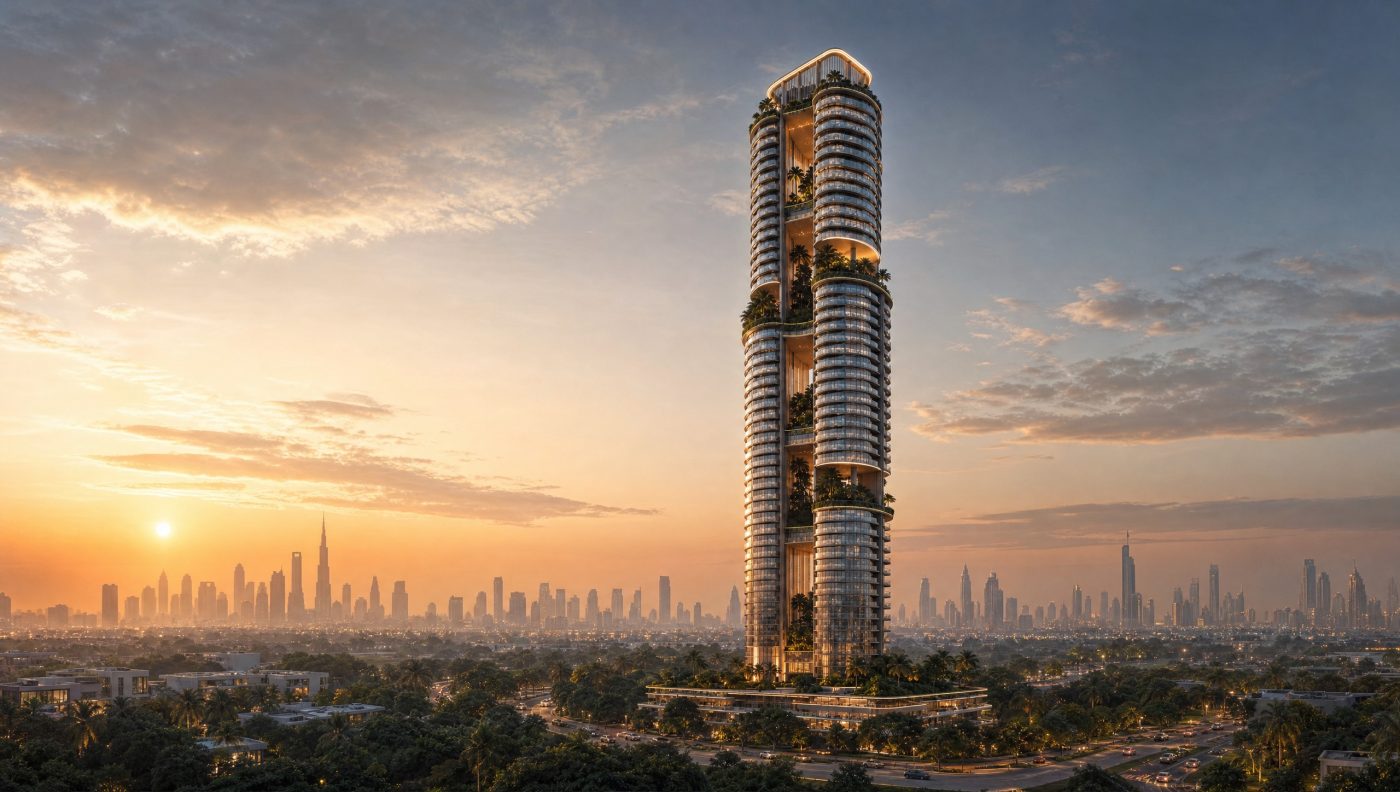 SkyGarden Tower, visualization 01