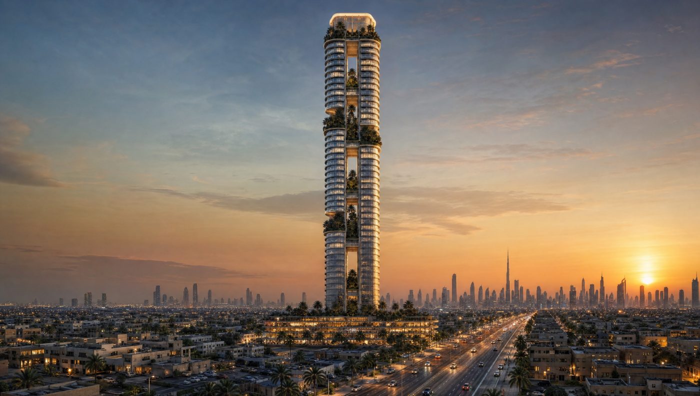 SkyGarden Tower, visualization 02