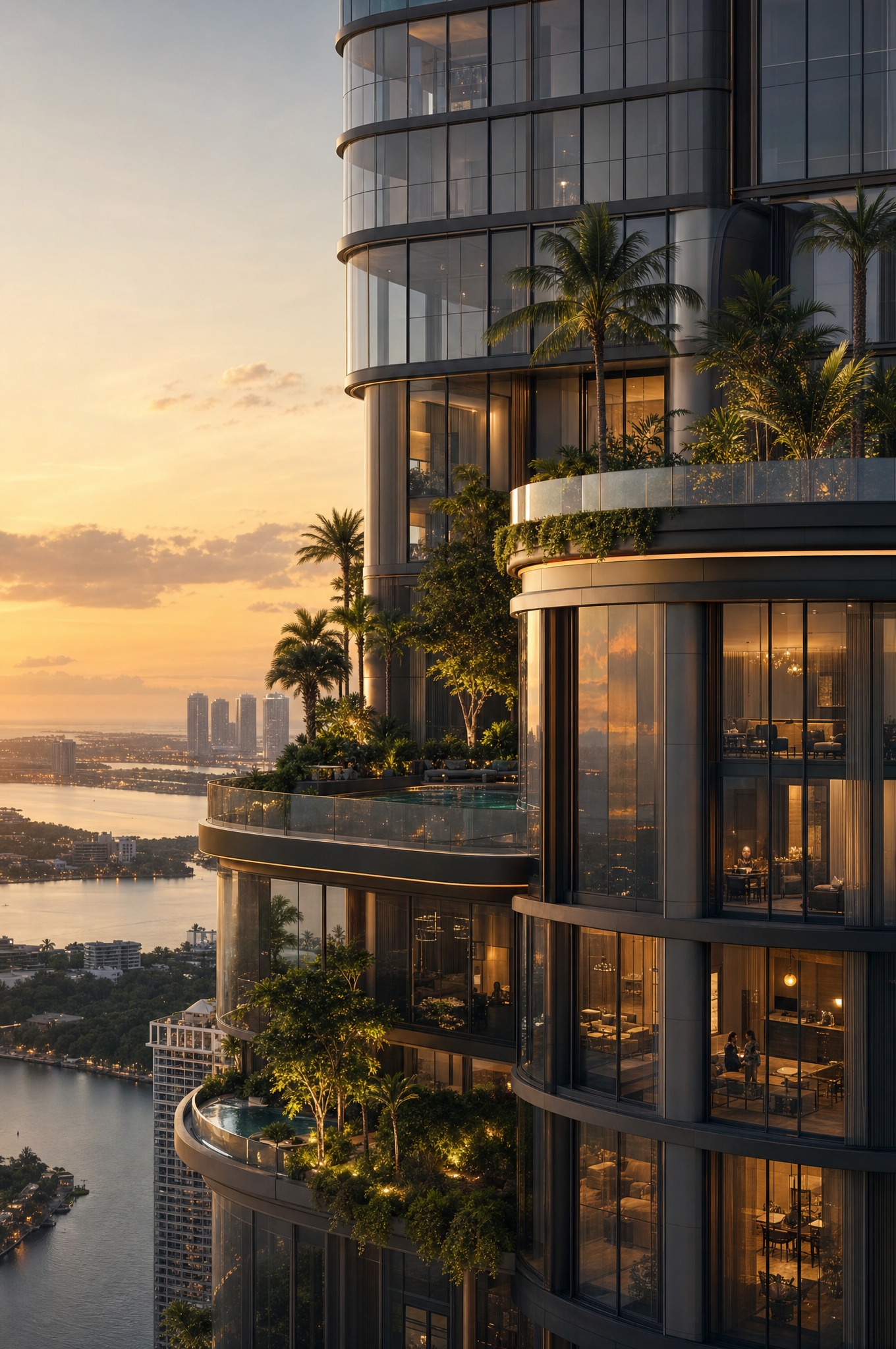 SkyGarden Tower, visualization 03