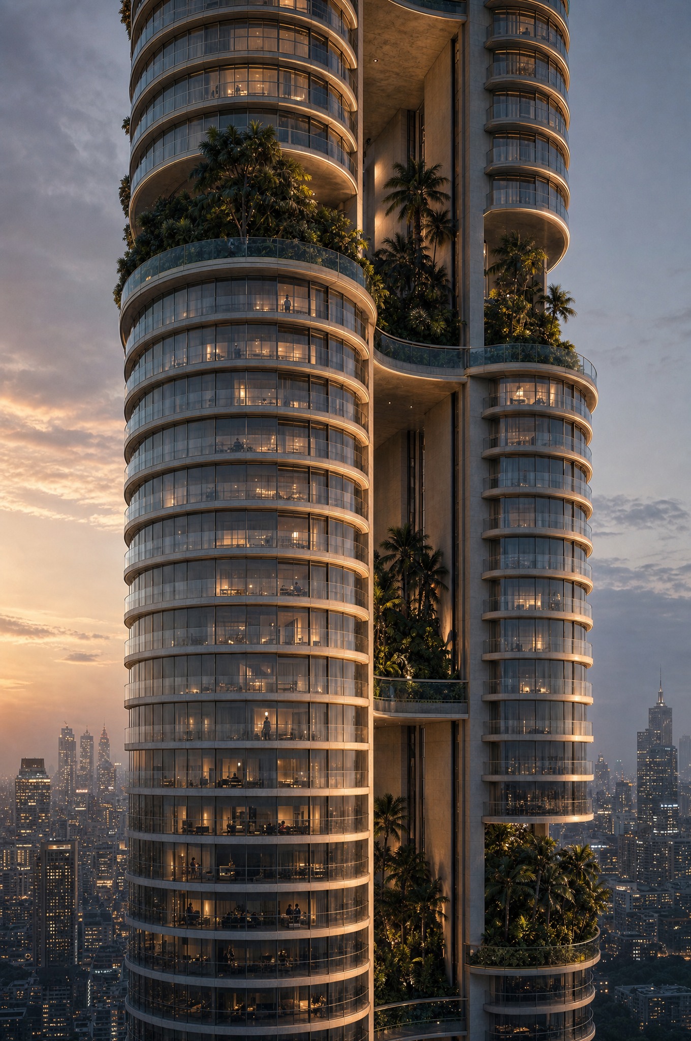 SkyGarden Tower, visualization 04