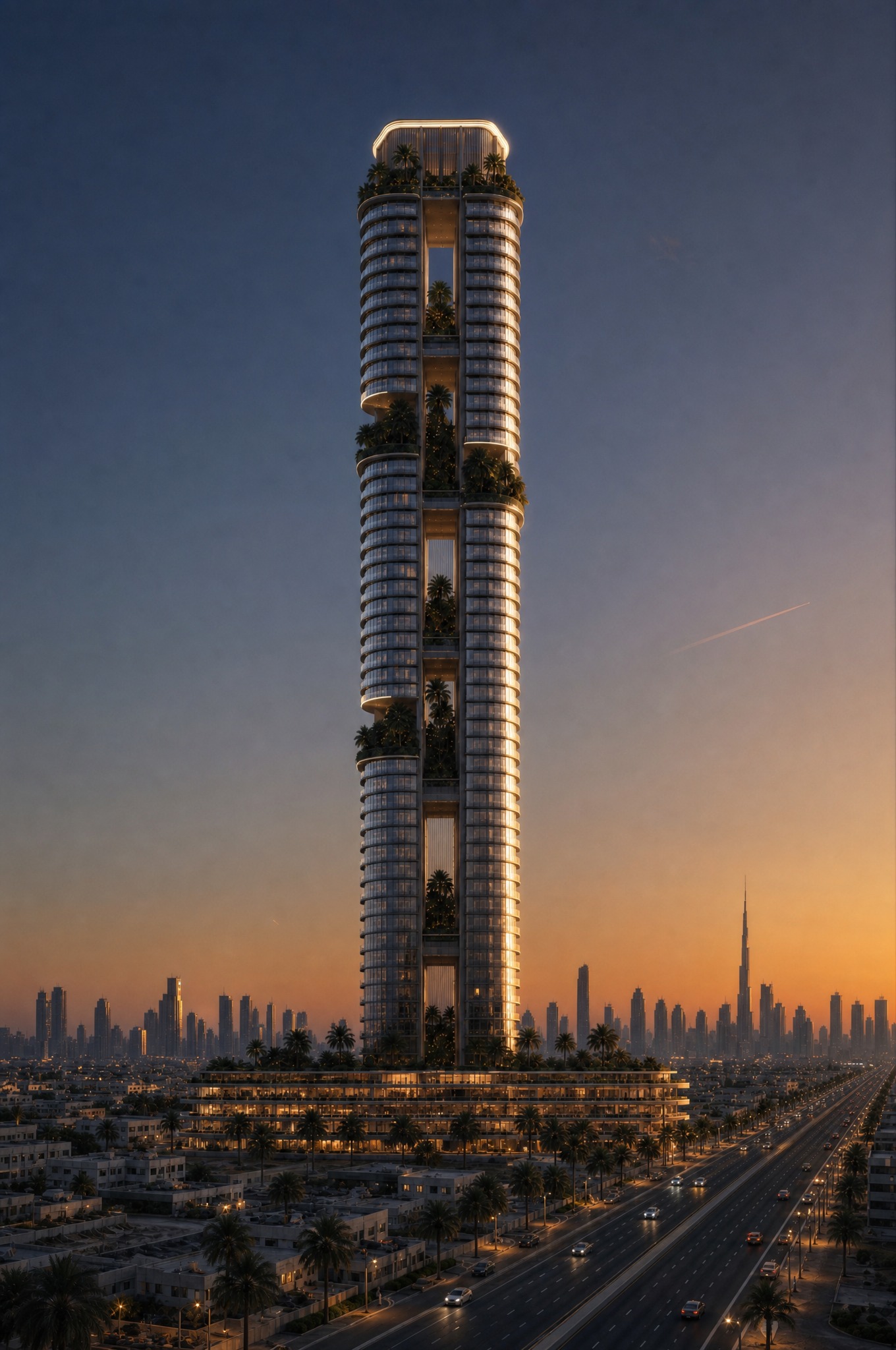 SkyGarden Tower, visualization 06
